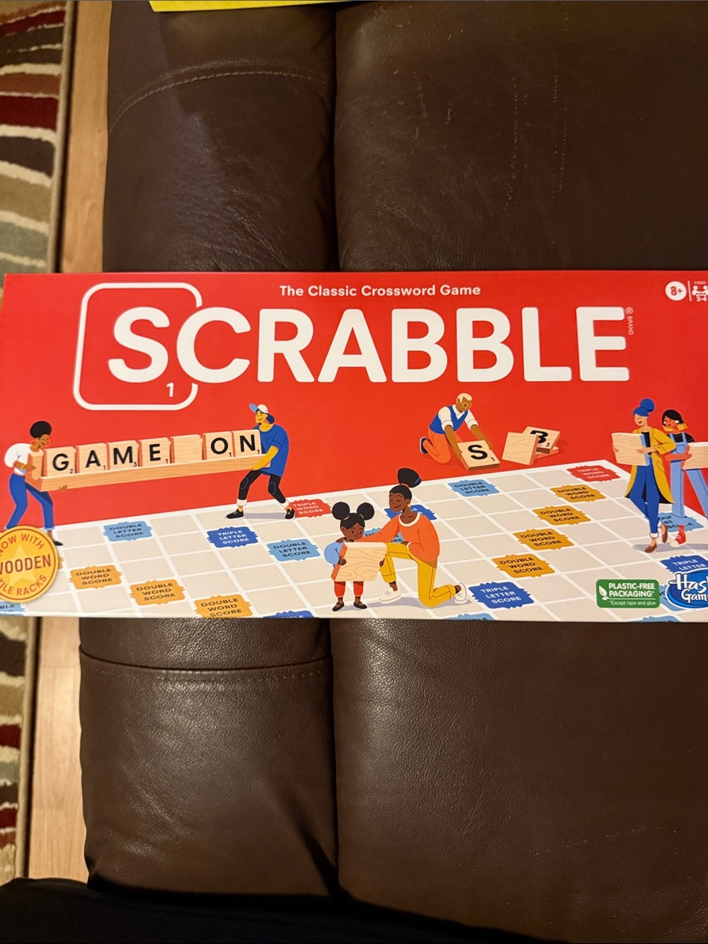 Hasbro SCRABBLE Board Game - Red NEW UNOPENED GAME